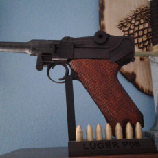 Picture of print of luger modified