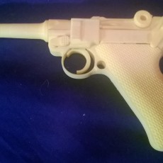 Picture of print of luger modified