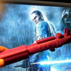 Picture of print of The Force Unleashed - Starkiller Lightsaber
