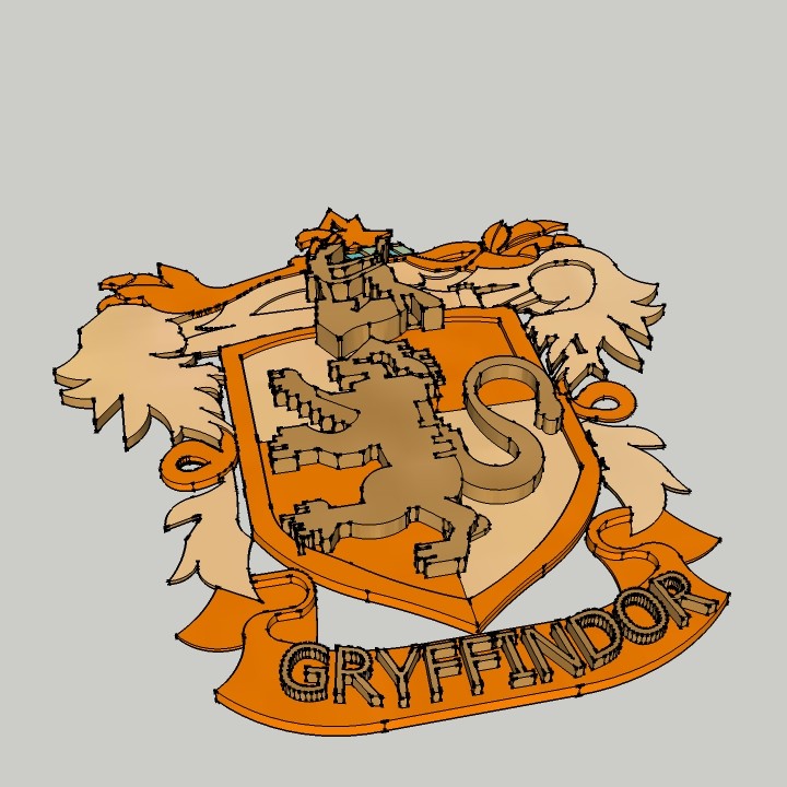 Harry Potter - Necklace - Gryffondor image