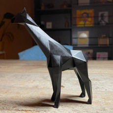 Picture of print of Low Poly Giraffe