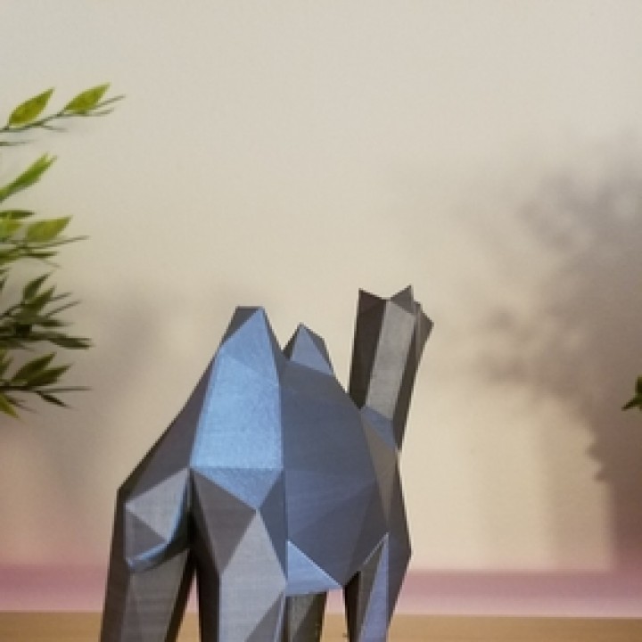 Low Poly Camel image