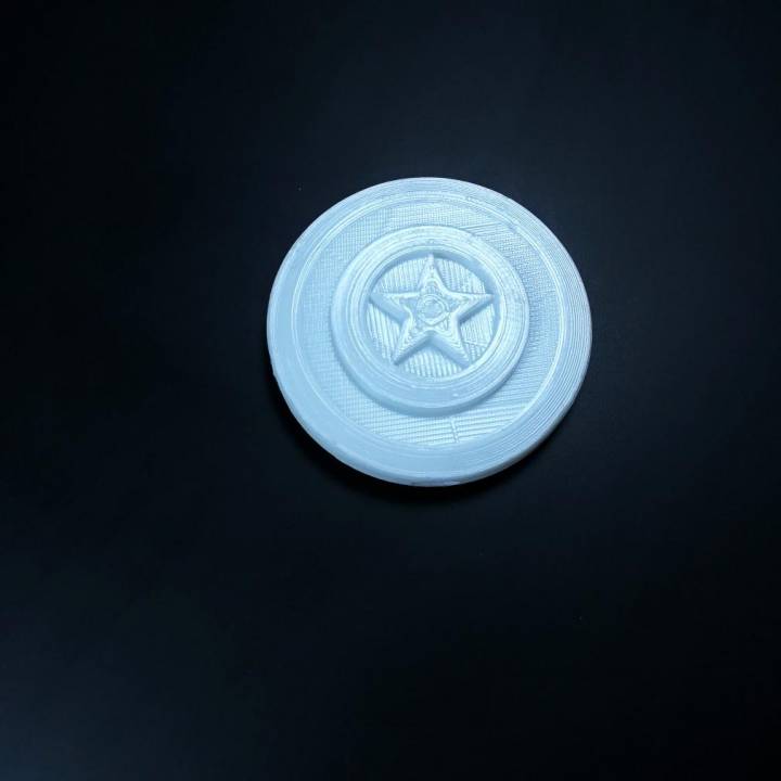 Captain America Shield Pendant image