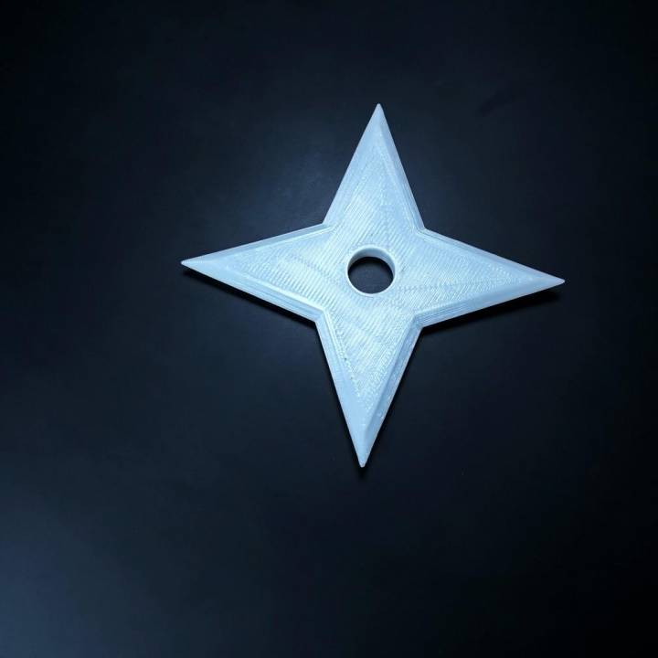 Simple 4 Point Ninja Star image