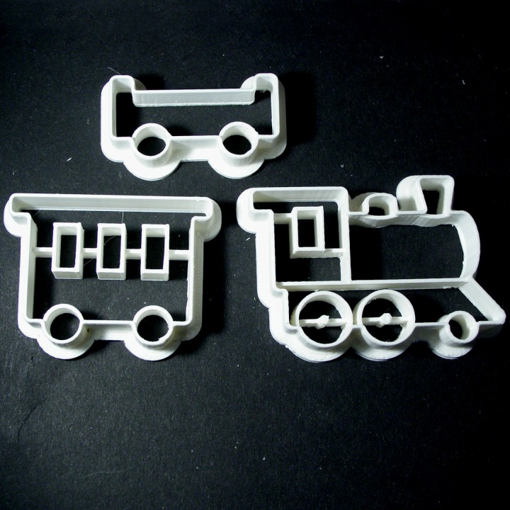 Train cookie cutter image