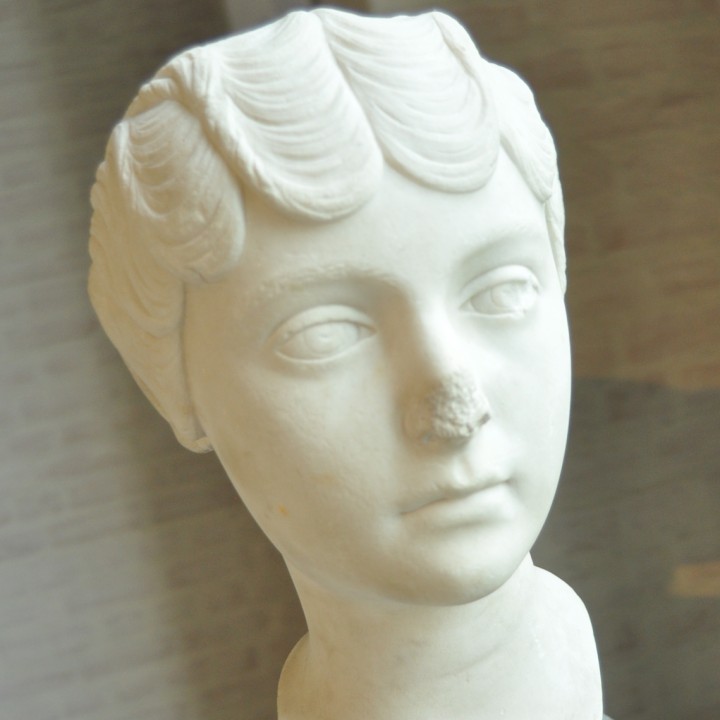 Portrait of Empress Faustina Minor image