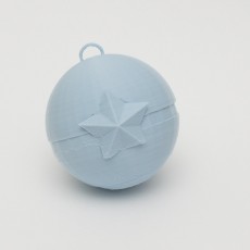 Picture of print of Christmas Pokéball Ornament