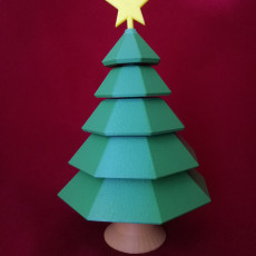 Picture of print of Spinning Christmas Tree