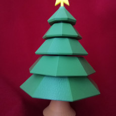 Picture of print of Spinning Christmas Tree