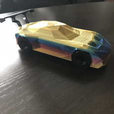 Picture of print of Low-poly Aston Martin Vulcan