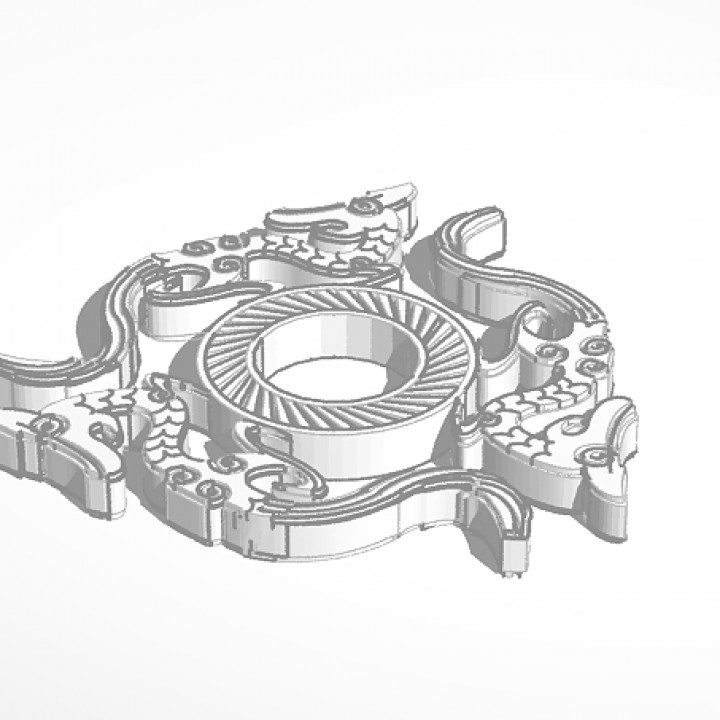 18 kinds of weapons in ancient China Creative Christmas pendant#Tinkercad Christmas image