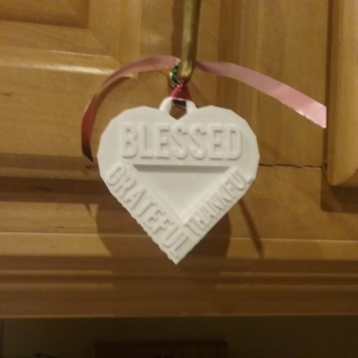 Tinkercad Christmas Cool Picture Frame Ornament image