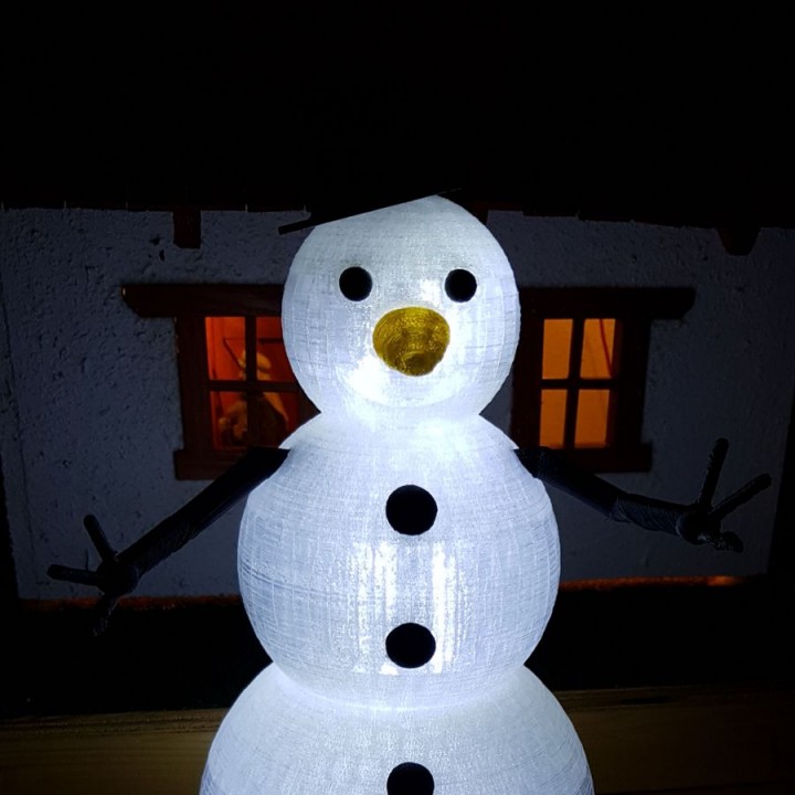Snowman V2 for “Tinkercad Christmas” image
