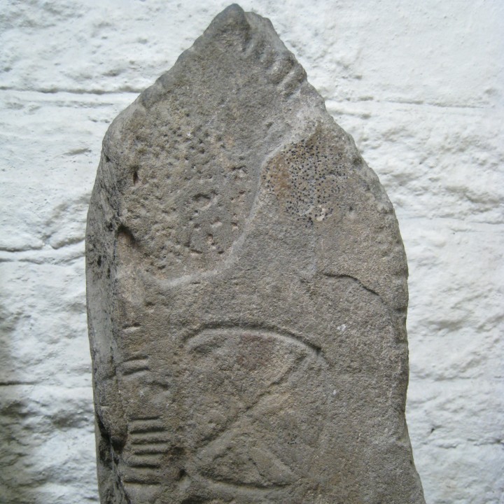 Ogham Stone - Derrygariff, Co. Kerry. Macalister Derrygarriv image