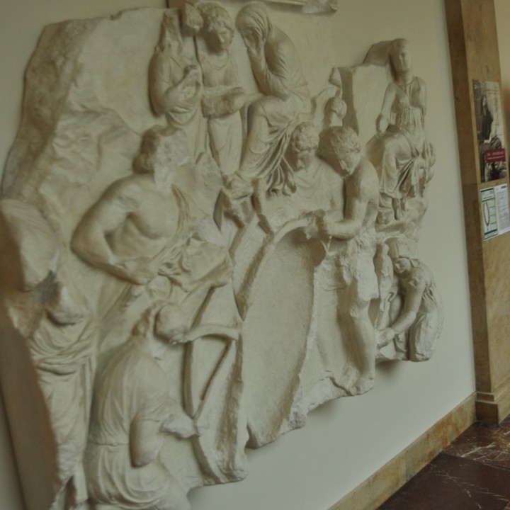Relief from the Pergamon Altar image