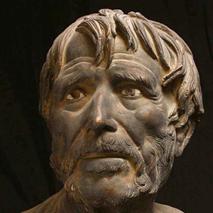Pseudo-Seneca, Portrait of Hesiod (?) image