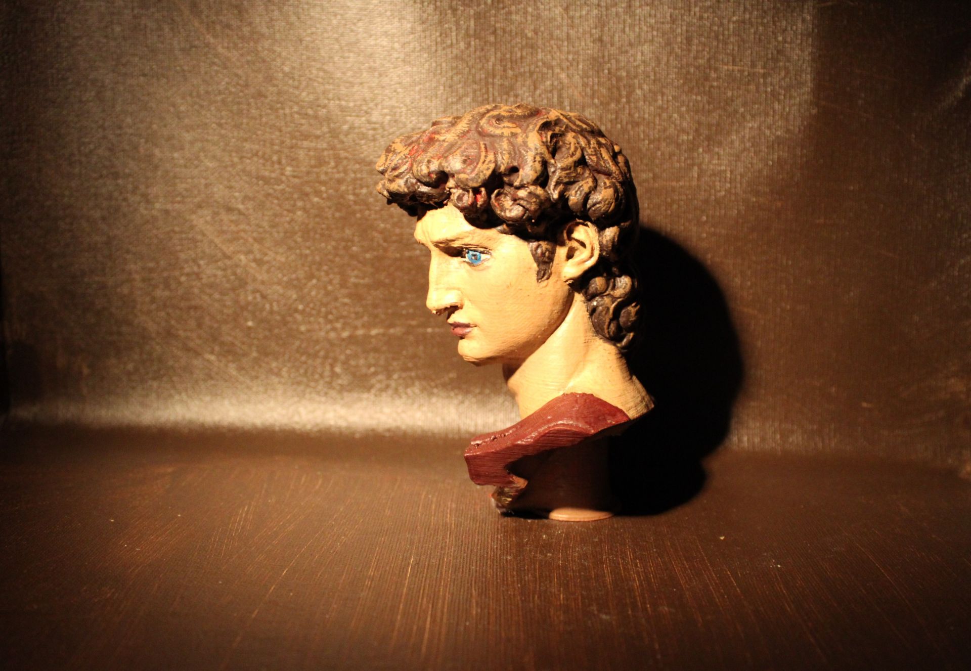 洋書 SCULPTURE 3D Printable Head of Michelangelo's David by SMK - Statens
