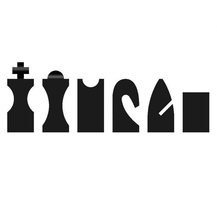 Hollow3 Chess Set image