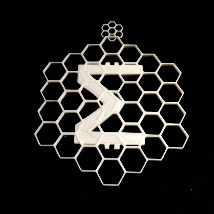 SmartCash honeycomb christmas ornament image