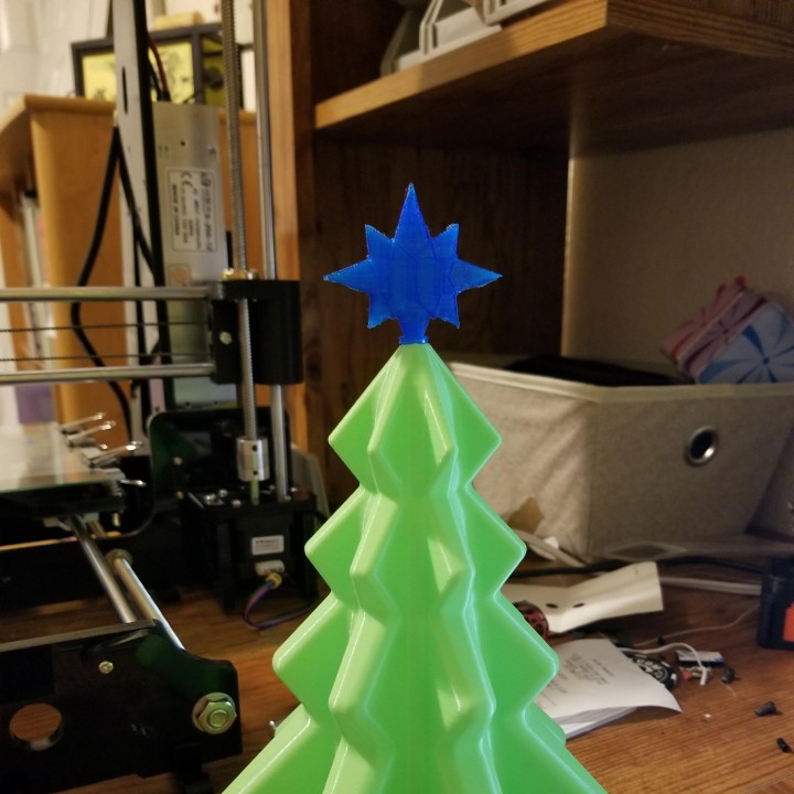 Star for christmas tree image
