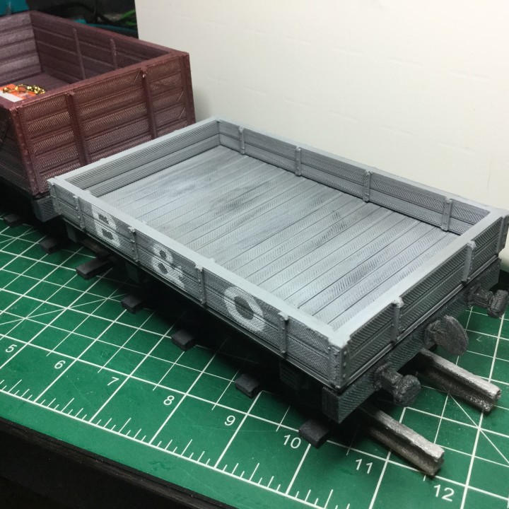 2 Plank Open Wagon for 16mm Scale Garden Railway image