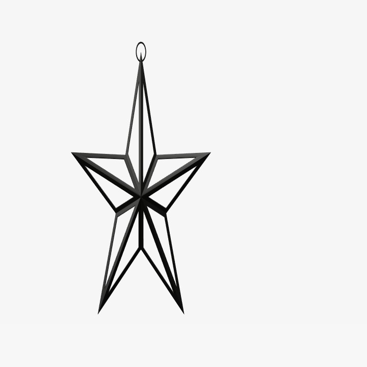 Black star image