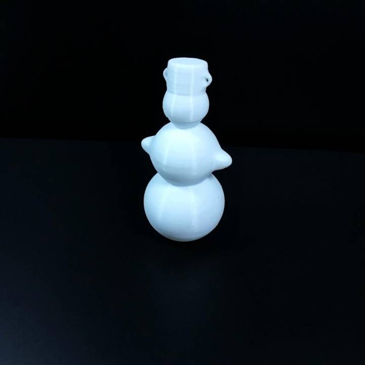Snowman bauble image