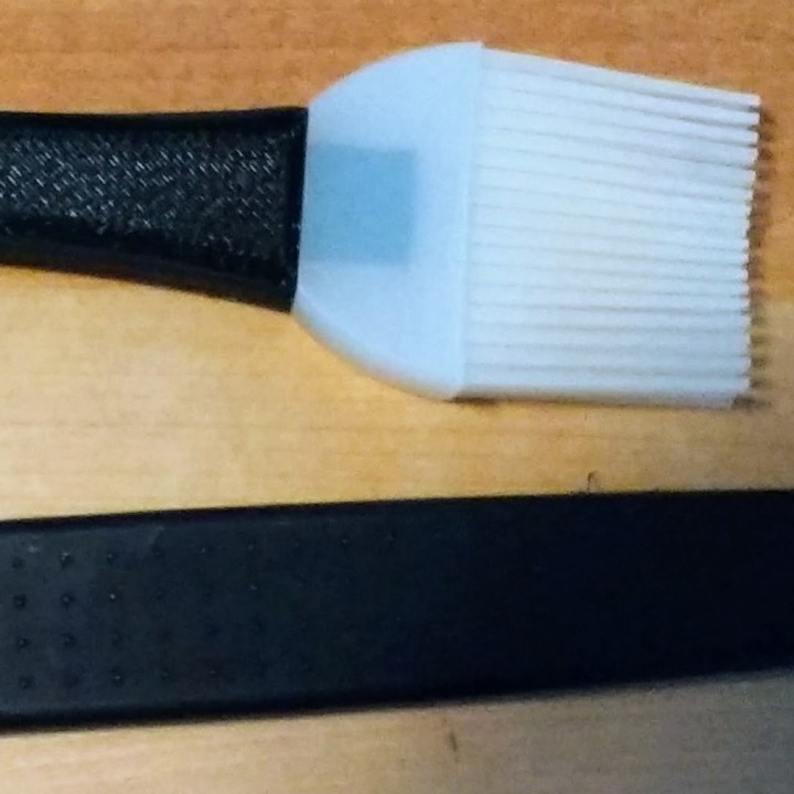 Shorter basting brush handle image