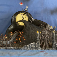 Picture of print of The Nightmare Before Christmas - Diorama