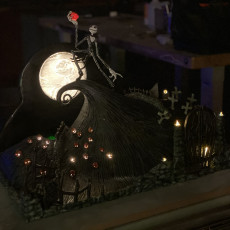 Picture of print of The Nightmare Before Christmas - Diorama