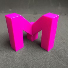 Picture of print of My mini factory M logo