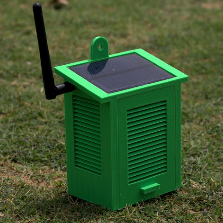Solar Powered WiFi Weather Station image