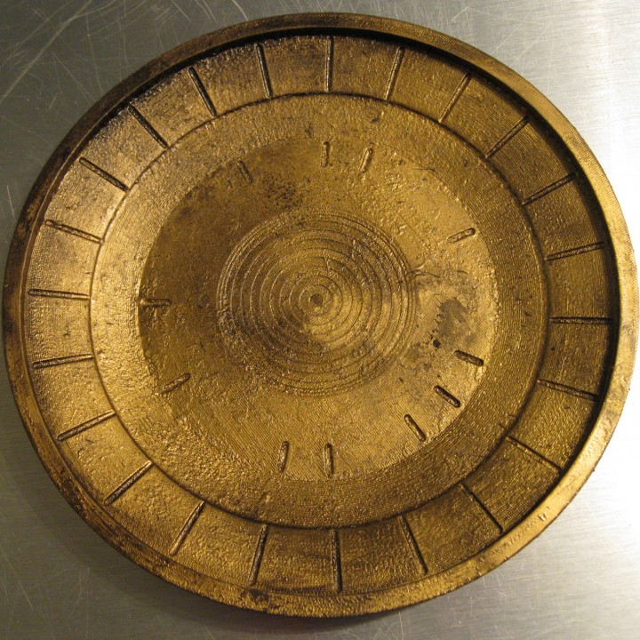 Skyrim Inspired Dwemer Plate Catchall Tray image