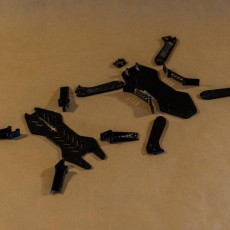Picture of print of Black Widow - racer 250 class drone