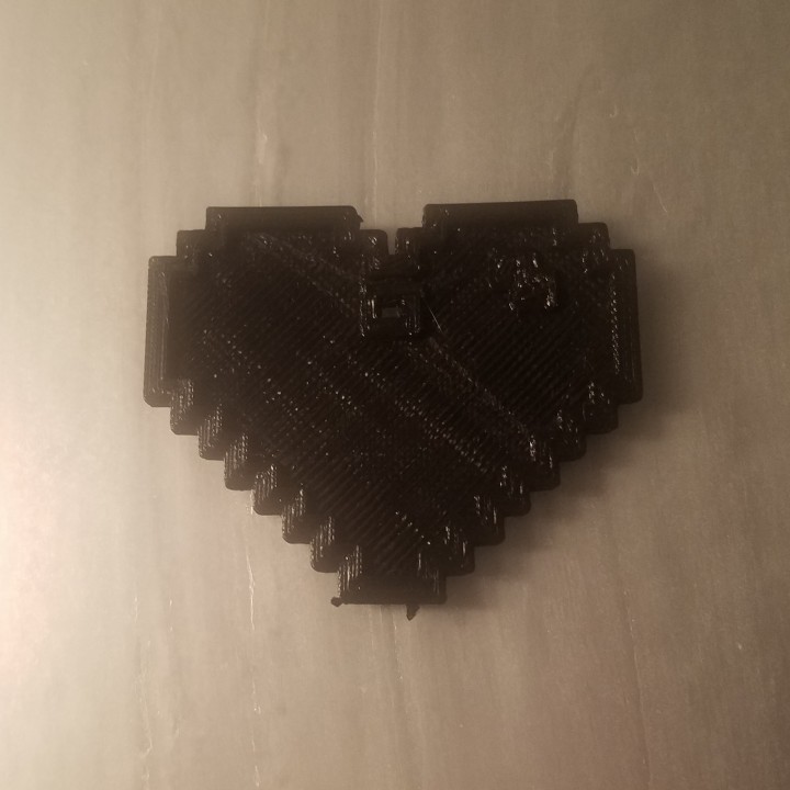 Pixel Heart Pendant image