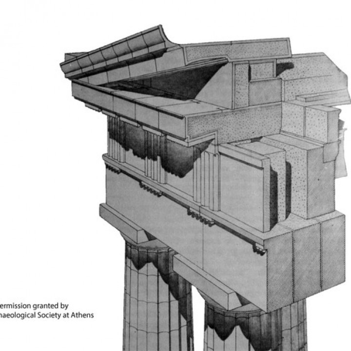 Architecture of Parthenon image