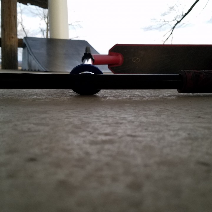 3D Printable Scooter Bar Saver (Standard and Oversized) by Joe Satterwhite