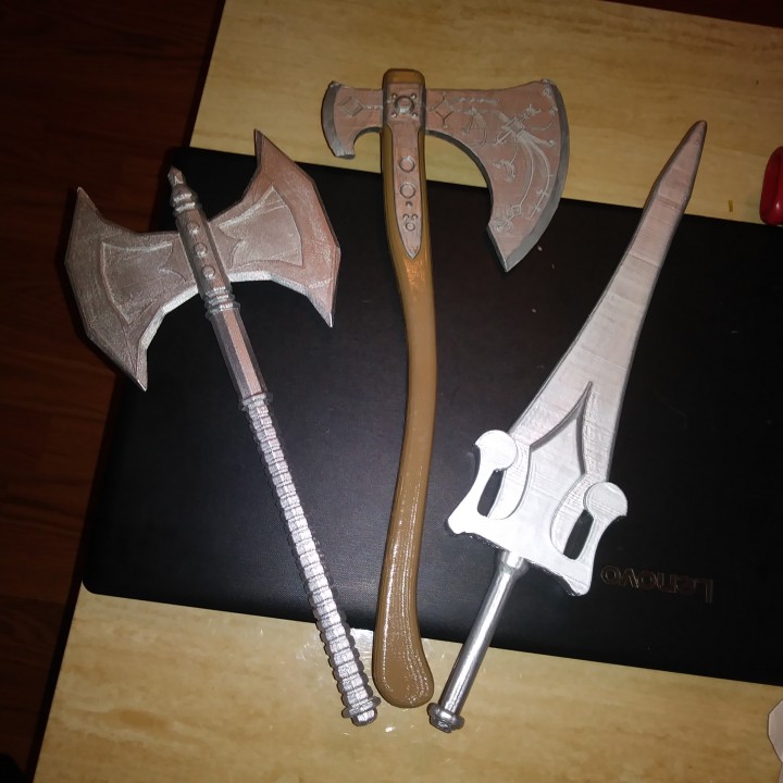 3D Printable HE-MAN SWORD by SHOLM JARBOE