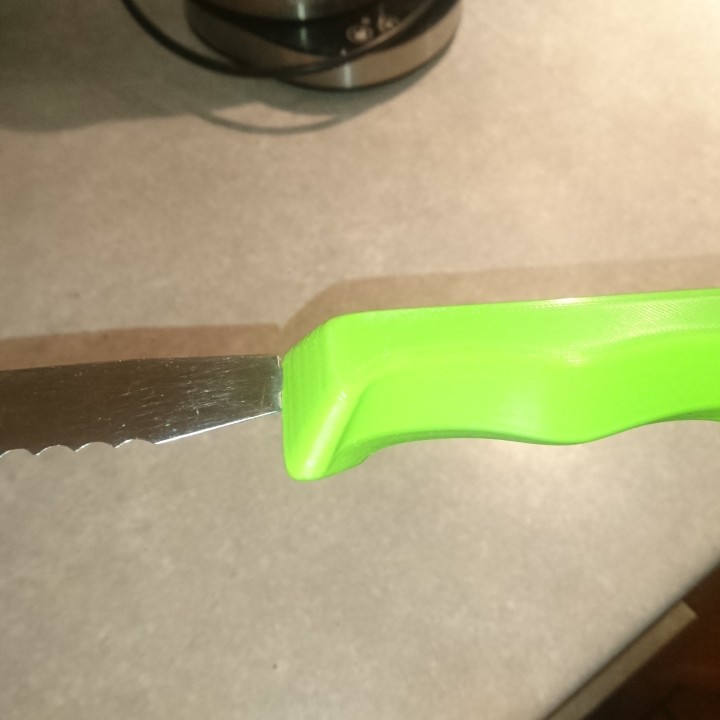 Spare bread knife handle image