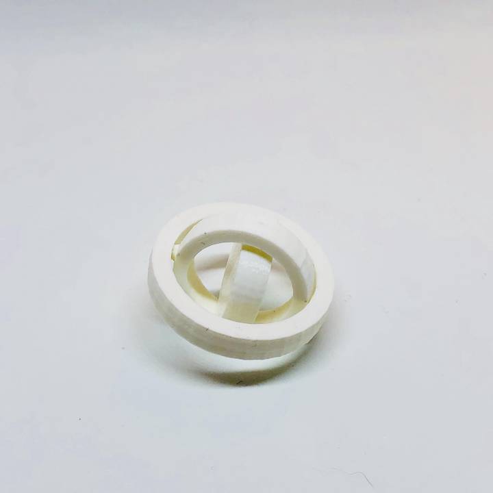 3D printed gyro spinner image