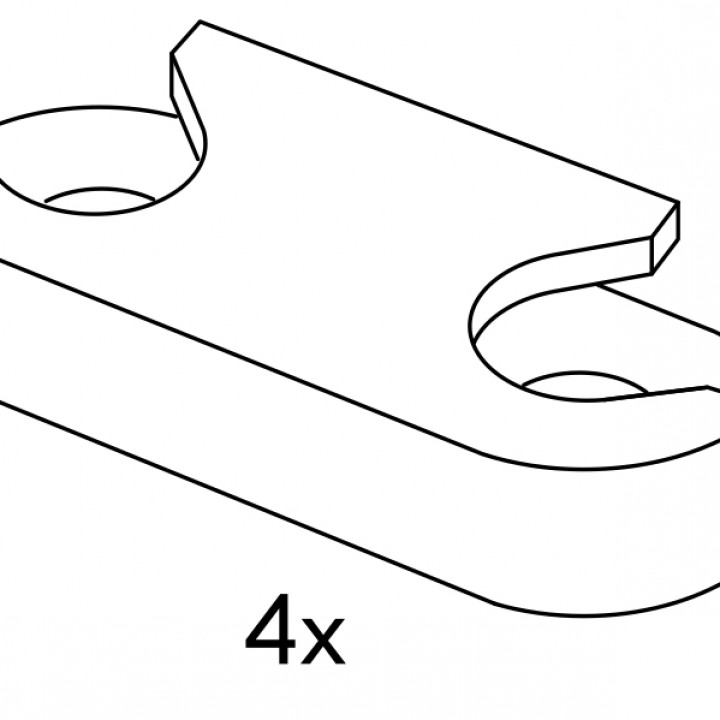 2x Fermeture Éclair Compatible Renforcée Nylon Pour Armoire IKEA Hemnes #110364