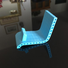 Picture of print of Hexagon lounger phone holder