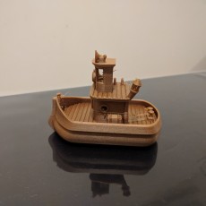 Picture of print of bathtub boat