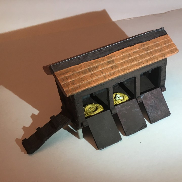 Miniature Chicken Coop image
