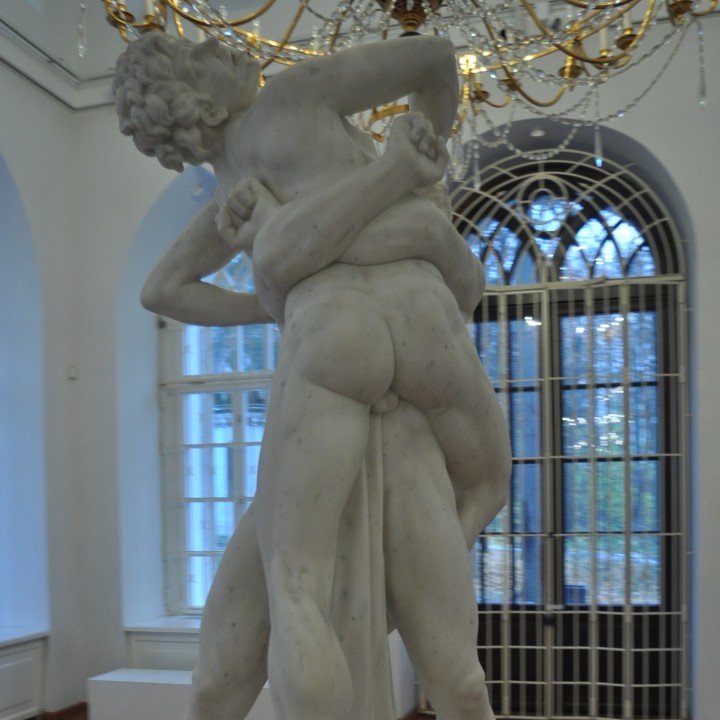 Hercules and Antaeus image