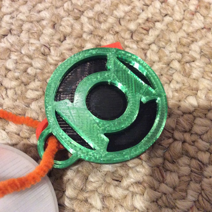 green lantern key chain image