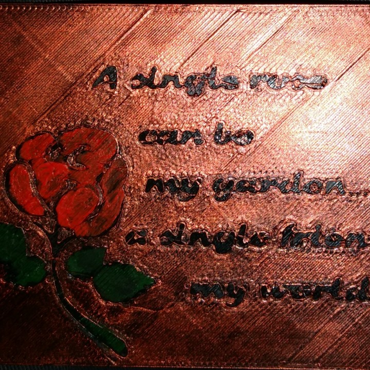 The Rose Plaque image