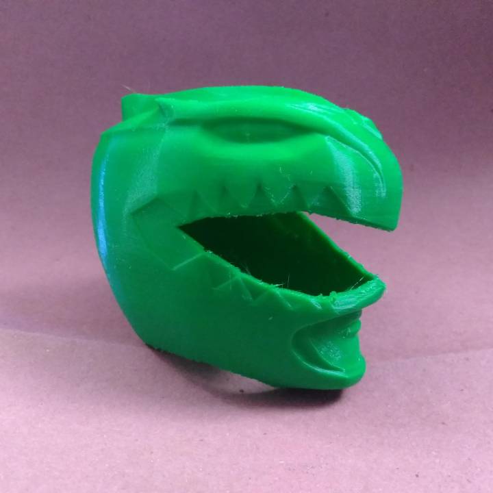 Green Ranger Helmet 1 Piece image