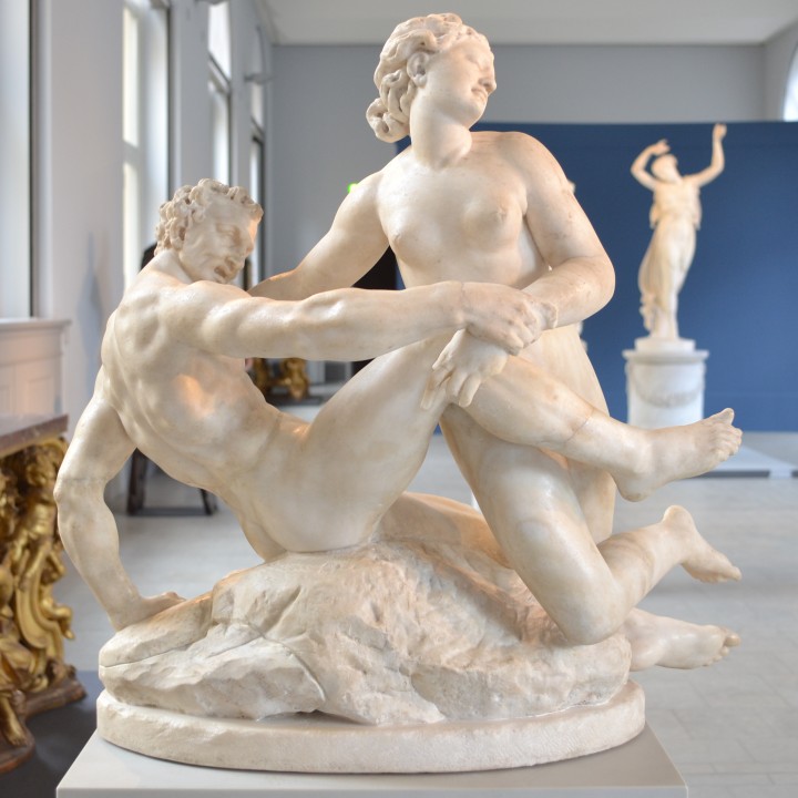 Satyr and Nymph image