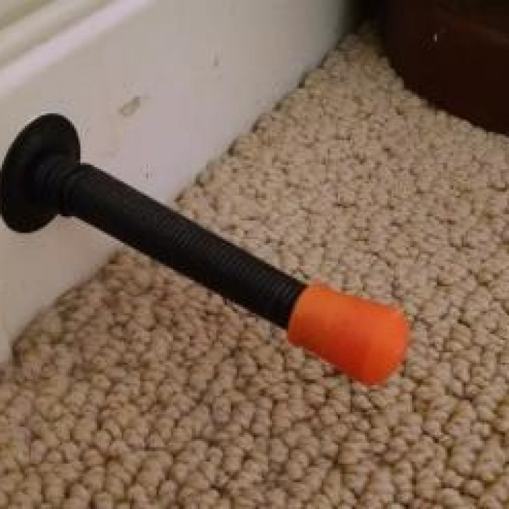3D Printable Door Stop Tip by Brian Stott